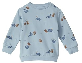 s.Oliver Kuscheliges Sweatshirt mit All-Over-Print
