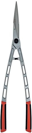 Wilkinson Sword Long Reach Hedge Shears 1111390W, 7-Inch Ultra-Sharp Blades, Lightweight Aluminium Construction, Angled Soft Grip Handles with Rubber Buffers