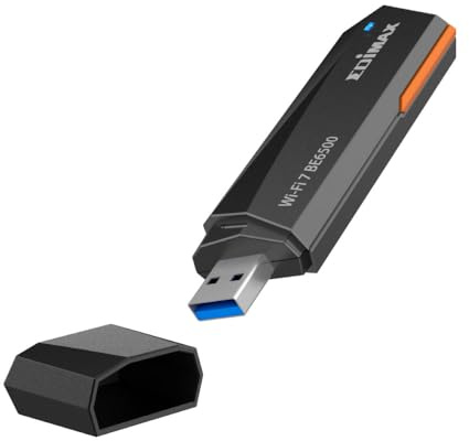 Edimax EW-7822UBE - BE6500 WLAN 7 Tri-Band USB 3.2 Adapter