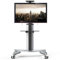 Fleximounts P2 TV Ständer Fernsehtisch Standfuss Standfuß Halterung Für 32-70 Zoll Höhenverstellbar Fernsehstand LED Fernseher Stand Flachbildschirm Aufsatz Möbel Rack VESA 600x400