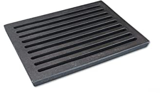 GRILLROSTPROFI Ascherost - Feuerrost - Kohlerost - Kaminrost in Premium-Qualität, Gusseisen, 18 x 24 cm