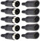 RUNCCI-YUN 10pcs 7 Broches DIN Haut-Parleur fiche，Audio Vidéo connecteur DIN，souder DIN connecteur， pour HiFi Haut-Parleur，Ordinateur Claviers Souris （ mâle vers Femelle ）