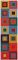 ABC TAPPETO MODERNO CUCINA JOY MULTICOLOR 57X200 cm