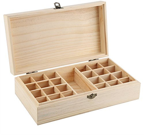 Dioche Elegant Aufbewahrungsbox für ätherisches Öl, Nagelöl oder Schmuck, 27,5 x 15 x 8,3 cm