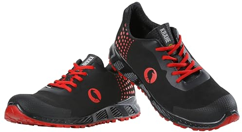 KRÄHE Black Crow S3 ESD SRC Sicherheitshalbschuhe I Arbeitsschuhe & Sicherheitsschuhe für Herren