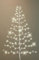 Lighted White Birch Christmas Wall Tree - Indoor/Outdoor LED 3 Feet High - Warm White Lights - Battery Operated with Timer, White Branches