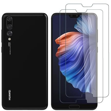 SkyKeep [2 Stück Schutzfolie für Huawei P20 Pro Panzerglas, Displayschutz für Huawei P20 Pro Folie, HD Klare, 9H Härte, Anti-Kratzen Displayschutzfolie Schutzglas
