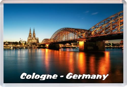 Cologne - Germany - 96 x 67mm Jumbo Fridge Magnet/Magnets Euro 2024