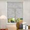 Motorized Light Filtering Roller Shades with Remote Control, Electric Smart Shades Compatible with Alexa and Google, Rechargeable, Customizable Size (Flax Gray)