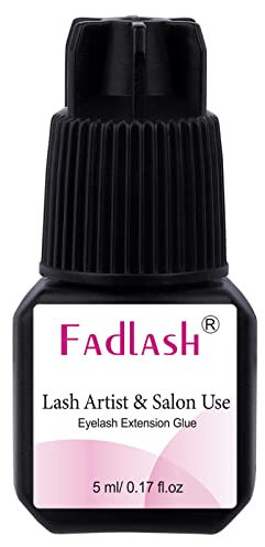 FADLASH Wimpernkleber Wimpern Kleber Lash Glue Langanhaltender 8 Wochen lang beibehalten Wimpern Kleber für Einzelne Wimpern Langer Halt Wasserfester 0,5-1 Sekunden trocken 5ml