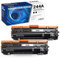 44A CF244A Toner Schwarz Kompatibel für 44A CF244A für HP Laserjet Pro M15w Toner HP MFP M28w Toner M28a M15a Drucker (2er-Pack)