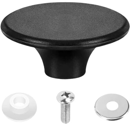 Amusingtao Universal Pan Lid Handle Replacement with Silicone Grip & Screw-On Design – Heat-Resistant, Non-Slip Knob for Slow Cookers, Pots, Dutch Ovens,Easy Install, No Tools Needed