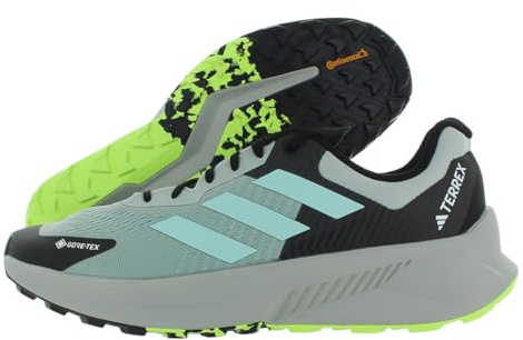 adidas Mens Terrex Soulstride Flow Trail Running, Light Blue/Grey/Blue Black, 13.5 UK