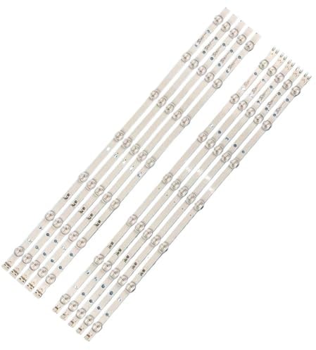 Tira De Luces LED De Retroiluminación Compatible Con Televisores Samsung De 55 (UE55H6203, UN55H6103AG, UN55FH6030, UE55H6203AK, UN55J6201AF, UE55H6203AW)(1 set)