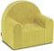 Midi Kindersessel Kinder Babysessel Baby Sessel Sofa Kinderstuhl Stuhl Schaumstoff Umweltfreundlich (Gelb)