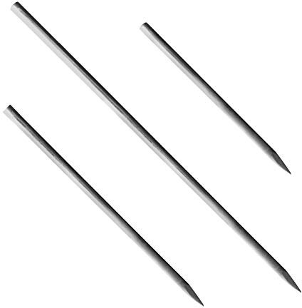 PDL – Pegdev Mild Steel Road Form Line Pins - Concrete Pins, Temporary Marking Stakes for Event Fence, Road Formers, BS EN 10025/S235 & S275JR (900X16MM 1 PIN)
