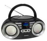 Infiniton Boombox, Sistema de audio portátil, negro
