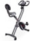 Ultrasport F-Bike 300B Cycle mit Roller, Trainingscomputer und App, Handpolitur, Sensoren, Cyclette Pied mit 8 Widerstandsstufen, Gewicht Massimo Usent 100 kg, Opaco Nero und Dunkelgrau
