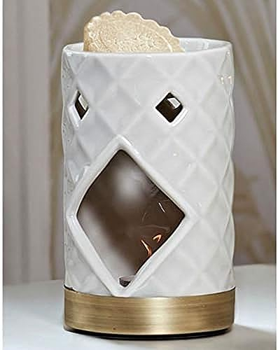 Yankee Candle Langham Faceted Ceramic Wax Melt Burner