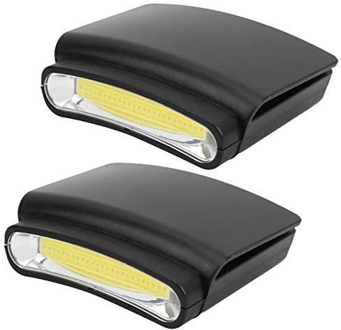 Bnineteenteam Angeln Krempe Stirnlampen, LED Kappe Clip Stirnlampen Hutkrempe Licht Taschenlampe zum Camping, Angeln, Wandern, Radfahren