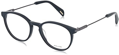 Police Damen Vpld91 Sonnenbrille, Glänzend Vollblau, 48