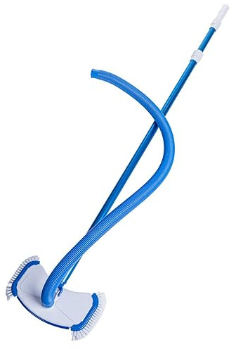 Reinigungs Set, Grundausstattung, Bodensaugerbürste, 7,5m Poolschlauch, ausziehbare Teleskopstange Pool
