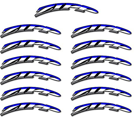 Adesivi compatibili con cerchi bici da strada Zipp 50mm