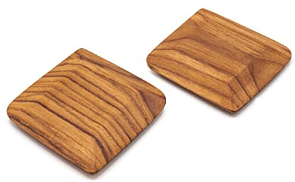 FAAY 2 Packs Gadget Scrapers, Dishwashing Scrub for Cleans Kitchen Pans, Pots, Dishes, Bowls, and Plates Removes Food Effectively Without Scratching. - Handmade from High Moist Resistance Teak Wood