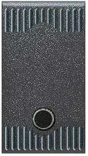 Pulsante Unipolare Nc+Na Noir AVE 45325