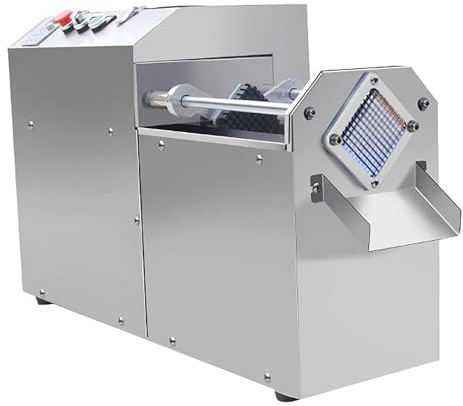Cortador Comercial De Patatas Fritas, Picador De Frutas Y Verduras, Cortador De Patatas, Cortador De Cuña Profesional con Juego De Cuchillas De 7 Mm Y 10 Mm para El Hogar, Bar, Restaurante, Frutas Y