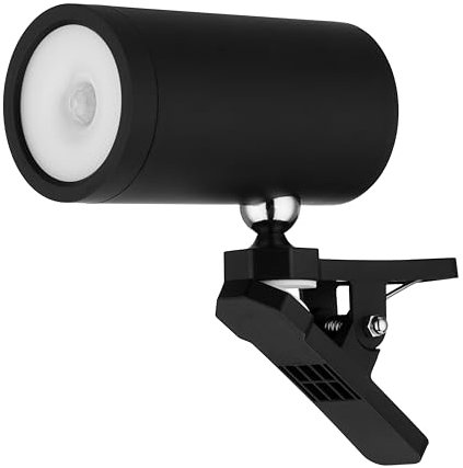 REV LED Wandleuchte - Wandlampe mit Akku & Bewegungsmelder, 180lm, kabellos, dimmbar, 360° drehbar. Wegeleuchte zum Mitnehmen - ideal für Camping, Garage & Keller, IP54, schwarz