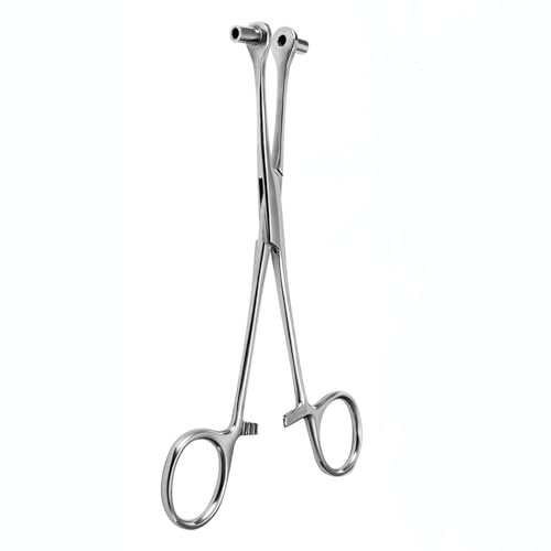 HONGTU implant Pince de piercing septum, oreille, nez, septum, outil de piercing pour tous les piercings en acier inoxydable 316L avec fente de verrouillage pour oreille, lèvre, nez, nombril, langue,