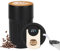 Stainless Steel Vacuum Insulated Travel Coffee Mug, LED Temperature Display Insulated Mug, sus316, BPA Free, Leak Proof, with Lid, for Hot and Cold Drinks Coffee, Tea and Beer, 420ml(Black)