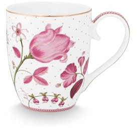 Pip Studio Jolie Tulip Pink Becher XL 450ml