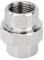 Raccord Union, 1/2 Femelle à 1/2 Femelle Fileté Raccord à Vis Conique en Laiton, Fileté Adaptateur Union pour Eau, Air, Connexion