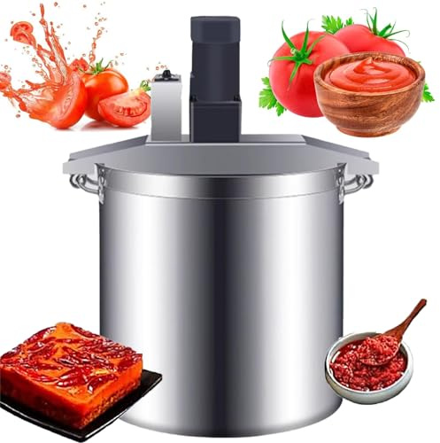LYJIANGXIN Automatische SoßEnrüHr- Und Bratmaschine Elektrischer Gewerbe-Mischer FüR TöPfe, FondgewüRz FüR Suppen/SoßEn, Zur Herstellung Von Marmeladen/SoßEn