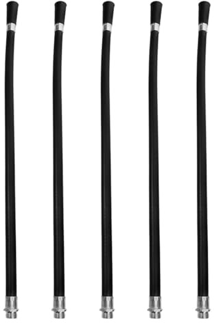 PENIKOKO 5 pezzi Tubo Spray per Estintore Polvere Tubo Flessibile con Testa in Ferro Accessori Estintore e Sicuri per Uso Domestico e Auto per Emergenze