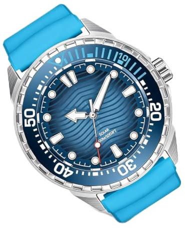 SENECESLI Watch de Plongée Sport Imperméable, 300 M / 1000 Pieds, éclairage Rapide, Quartz Montre à L'extérieur, décontracté, Affaires, Quotidiennement