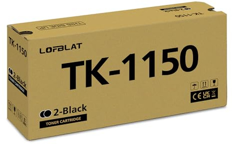 TK1150 TK-1150 TK 1150 Toner Kompatible für Kyocera TK-1150 Toner Schwarz | tk-1150 für Kyocera ECOSYS M2735dw P2235dw Toner M2135dn M2635dn M2635dnw P2200 P2235d P2235dn P2235 Serie Drucker, 1er-Pack