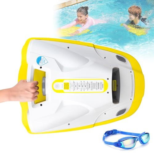 Unterwasser-Scooter, mit 50 N Schub, 250 W elektrisches Schwimm-Kickboard, 4400 mAh Akku, IP68 wasserdichter Schwimm-Booster für Pool Schnorcheln und Tauchen