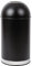Bolero CW954 Poubelle en acier avec couvercle ouvert Noir 40 l Hauteur 720 mm