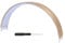 Solo3 Headband Replacement Top Headband Head Band Repair Parts Compatible with Beats Solo 2 2.0 Wired / 2.0 Wireless & Solo 3 3.0 Wireless Headphone (Gold)