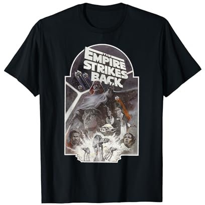 Star Wars The Empire Strikes Back Group Framed Portrait T-Shirt