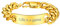Damen/Herren Panzerarmband 7mm Breit Armband Edelstahl Panzerkette Link Armkette mit Personalisierte Gravur Armreif 18K Vergoldet 18cm + 5cm Verlängerungskette