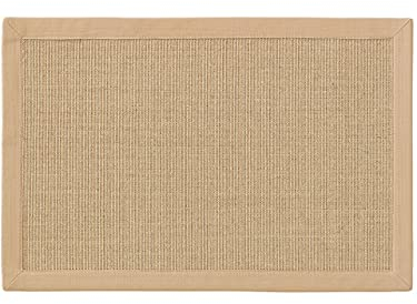 benuta Nest Sisal Naturfaser Teppich Sana - Creme 40x60 cm - Robuster Teppich für Esszimmer & Wohnzimmer - 100% Sisal Naturfaser - Zeitloses Design