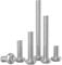 M4 (4mm x 8mm) Phillips Pan Machine Screws (Bolt) - Stainless Steel (A2) (Pack of 20) DIN 7985