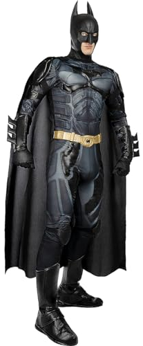 Funidelia Official Batman The Dark Knight Costume - Diamond Edition for Men, Superheroes - Outfit for Adults for Parties, Carnival and Halloween - Size XL Black