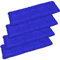 SuperKissen24. 4er Set Sitzkissen Bankkissen Bankauflage für Gartenbank - 120x38 cm - Outdoor und Indoor - Blau