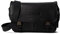 COACH Herren League Messenger Bag aus Glattleder, Schwarz, Einheitsgröße