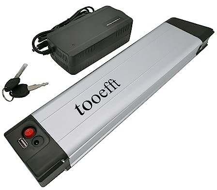 Tooefft Z101 E Bike Akku Z101 akku 36 V Ebike Akku 10.5 Ah Fahrrad Akku 36V 9.6Ah 8.7Ah 7.5Ah Lithium Akku für Zundapp Z101 (36V 9.6Ah)